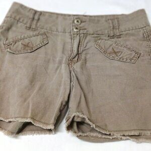 Be Bop Woman Shorts, Green, Size 1